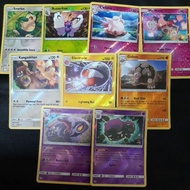 Pokemon Card TCG: Hidden Fates: Snorlax/ Butterfree/ Kangaskhan/ Arbok/ Weezing/ Clefable/ Lapras (R