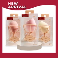 Miss U2 Makeup Beauty Sponge with Holder_One Cut Olive