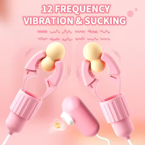 Sensitive Nipple Stimulator with Vibration - Dual-Action Pleasure Device for Women's Intimate Wellne