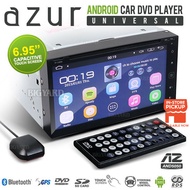 AZUR AZ-AND5050 6.95" FHD 1080P Double DIN Android OS Car CD DVD Stereo Player