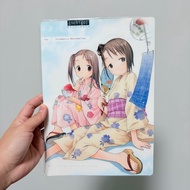 Plastic Sheet The Strawberry Marshmallow Writing Pad Old Cartoon Manga