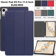 for Huawei Honor Pad X9 Pro ELN2-W09 11.5 Inch Folding Stand Smart Magnetic Tablet Cover for Honor P