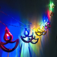 Diwali Light Deepavali Decoration Diya Light Festival Decorative LED Lantern String Light