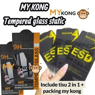 LAYAR 28 - MY KONG TEMPERED GLASS CLEAR ESD STATIC FOR VIVO Z1 PRO Y95 Y93 Y91C Y91 Y83 Y81 Y75 5G Y
