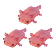 microgood Cute Pixel Axolotl Toy Pixel Axolotl Fidget Toy Cute Pink Axolotl Squeeze Toy – Soft Stres