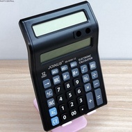 PARTYCENTRAL 12 Digits Calculator, Dual Screen Stationery Mechanical Calculator, Battery Powered Lar