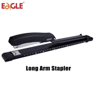 EAGLE Long Arm Stapler With Built in Ruler For Booklet Binding School Office Supplies