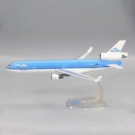 1:200 quy mô klm MD11 MD-11 hãng hàng không nhựa ABS Đồ chơi mô hình máy bay mô hình máy bay đồ chơi