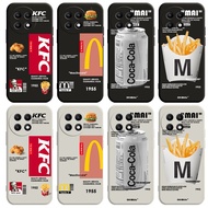 casing for OnePlus 12 11 10 10T 9 8 8T 5G PRO KFC McDonald's CASE