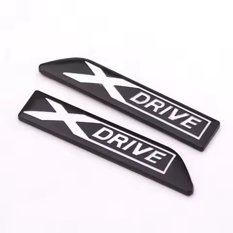 Car Emblem Side Air Flow Fender Cover Trim Sticker Decoration for BMW X5 F15 X5M F85 X1 X2 X3 X4 X6 