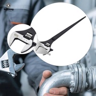 Homozy Adjustable Wrench, Jaw Opens to 1 inch, 26cm Heavy Duty Spanner Manual Tool for Garage, Elect