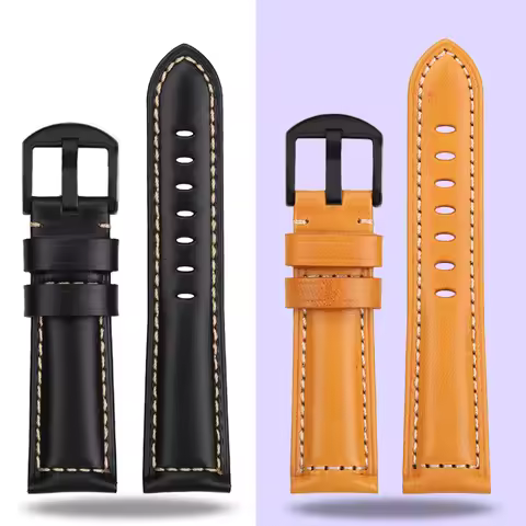 For Tissot 1853 T116 Watch Band Samurai T125617A T116617 Men's Cowhide Watch Strap 22MM Bracelet Vin