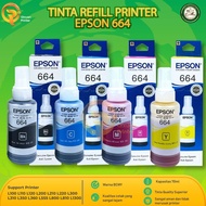 Terbaru Tinta Epson 664 Isi Ulang Printer L100 L123 L110 L200 L210