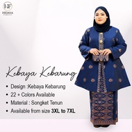 Plus Size | 3XL -7XL |  Kebaya Kebarung | Baju Songket | Women's Fashion | Dress | 100%Cotton
