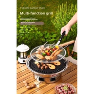 CCCC Indoor/outdoor stainless steel carbon grill table
