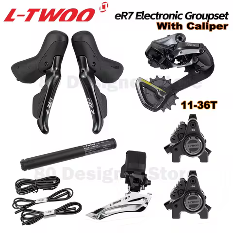 LTWOO NEW eR7 2x12s/2x11s/2×10s Electronic Groupset, Road Electronic Groupset, Replaceable battery, 