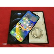二手 外觀新 藍 Apple iPhone 12 Pro Max 256G 台灣過保固2021/10/11※換機優先