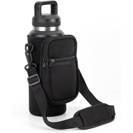 Beg Pembawa Botol Air untuk Botol YETI Rambler 46/36oz - Pemegang Botol Air dengan Tali, Beg Selempa