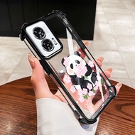 YBD Casing For Motorola Moto Edge 50 Fusion G60 G60S G40 Fusion Electroplated Clear Airbag Anti-Drop