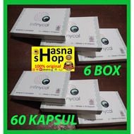 PROMO 6 BOX INFINYCAL INVINICAL INVINYCAL INFINICAL INFINY INVINY CAL 6 KOTAK ISI 60 KAPSUL ORIGINAL