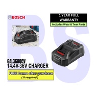 BANSOON BOSCH Multi-Volt Charger 14.4V-36V. 8.0AH. GAL3680CV. 2607225902
