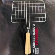 Stainless Steel Wire Clamp Fish Grill BBQ Grill Outdoor BBQ Grill Pan BBQ Grill Pan Outdoor BBQ Gril