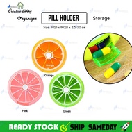 Realeos Portable medicine box 7 Compartments Storage Box Organizer Pill Holder - RB27