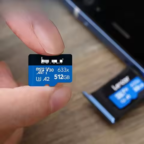 For Lexar Original Micro SD Card 128GB 32GB 64GB 256GB 512GB Memory Cards A1 A2 Class10 TF Flash Car