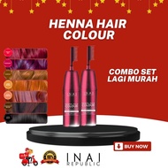 INAI RAMBUT SET COMBO - 2X HENNA HAIR COLOUR) -INAI REPUBLIC