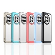 For Oneplus 13 Clear Case Oneplus 13 13R Cover Coque Funda Hard Translucent TPU Frame Shockproof Pho