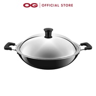 Tefal 40cm Asian Chinese Wok with Lid (C52897)