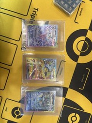 寵物小精靈卡 太陽伊布 水伊布 雷伊布 GX