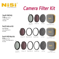 NISI Swift True Color VND Kit 1-9 Stops Variable ND Filter, Photography and Videography 67mm 72mm 77