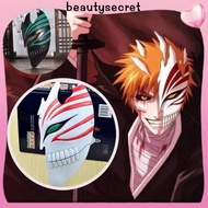 24h Shipping Bleach Ichigo Kurosaki Hollowfication Half Face Mask Lightweight Cosplay Prop for Hallo