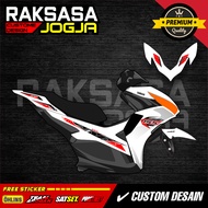 Yamaha Aerox new transparent striping sticker, minimalist racing vinyl ZK-26