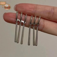 feng 1Pair One Piece Zoro Anime Earrings Women Men Cosplay Earrings Piercing Jewelry Fashion Fake Tr