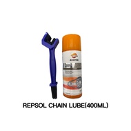 REPSOL CHAIN LUBE MINYAK RANTAI 400ML AJI RACING DID SSS RK RKM