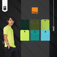Oren Sport Quick Dry Cool Fit Microfiber Unisex Plain Round Neck Breathable Sport Jersey T-shirt QD0
