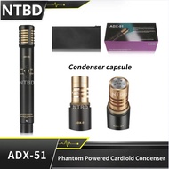 คอนเดนเซอร์ ADX51 NTBD ไมโครโฟนประสานเสียงไมค์เครื่องดนตรีคอนเดนเซอร์ไมโครโฟน