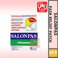 SALONPAS 10 PATCHES (Pain Relief Patch)