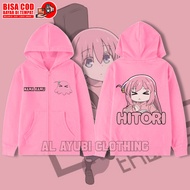 Hitori Anime Bocchi The Rock Children's Zipper Hoodie / Zipper Jacket