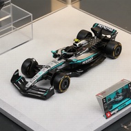 Bburago 1:43 W16 F1 Diecast Model 2025 - George Russell & Kimi Antonelli, F1 Mercedes Bus & Truck To