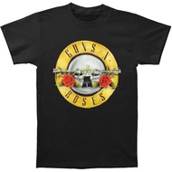 Men'S Guns N Roses Classic Bullet Logo T-Shirt Large Black