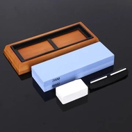 CCStore หินลับมีดมีด Professional Waterstones COMBINATION Grit 2000/6000 Whetstone Sharpening พร้อมฐ