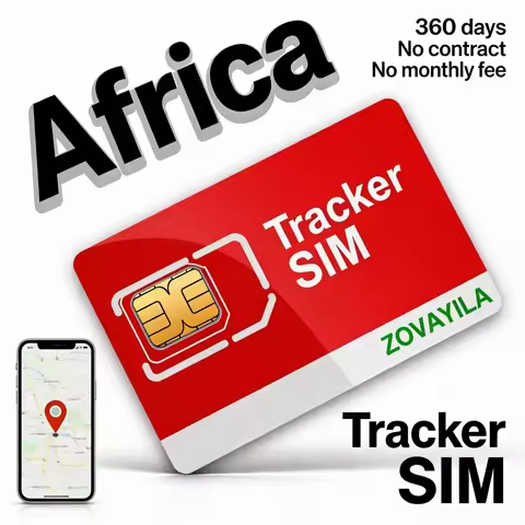 tracker sim gps 4g for Africa No Contract 360MB/360 Days Nano/Micro/Std GPRS GSM LTE for TK915 CJ780