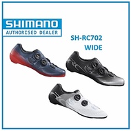 Shimano RC702 Men's Road Cycling SPD-SL Road Shoes (Wide Fit)