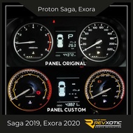 Papan Panel Meter Custom Proton Saga VVT 2019 & New Exora 2020