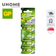 GP 27A 12V Alkaline Battery 5pcs Pack - same battery as MN27