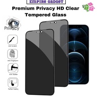 Privacy Oppo Reno 2,2F,3,4,5,5F,6,6Z,7,7Pro,8,8Pro,8T Anti-SPY Film Phone Tempered Glass Clear Screen Protector