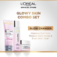 [GLOW CHANGER] L'Oreal Paris Glycolic-Bright Glowing + Brighter Skin Starter Pack (Set of 3)